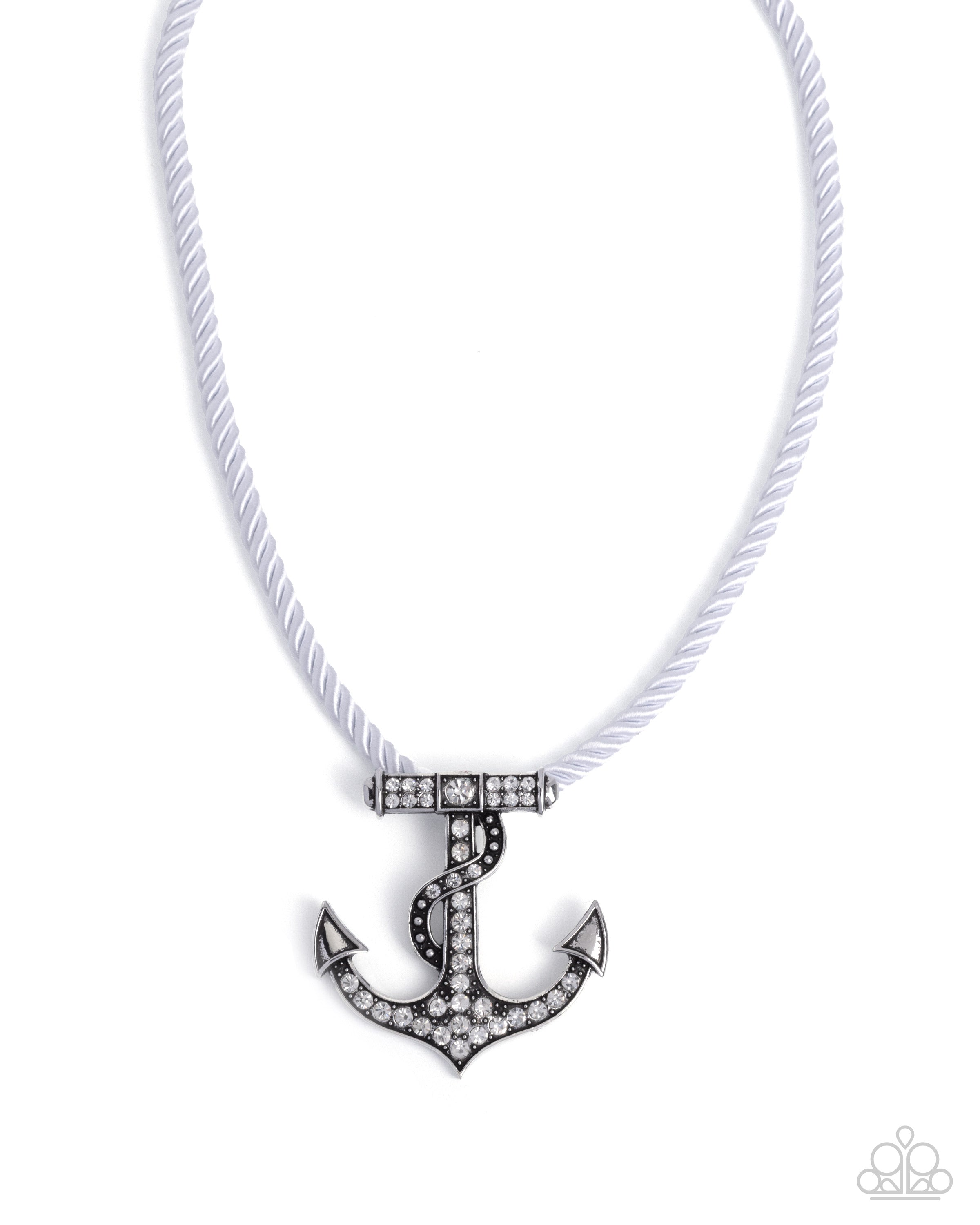 Anchored Allure - White