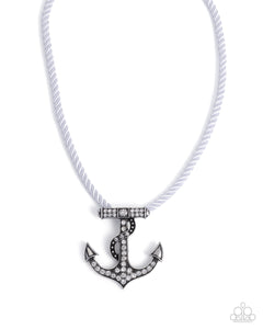 Anchored Allure - White