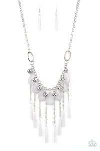 Roaring Riviera- White Necklace