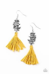 Tiki Tassel-yellow