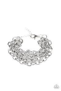 Fast Ball - Silver Bracelet
