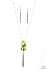 Runway Rival- Green Necklace
