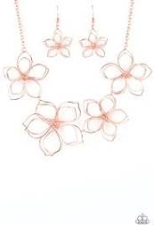 Flower Garden Fashionista - Copper